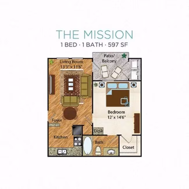 Unit 10202 10307 floor plan
